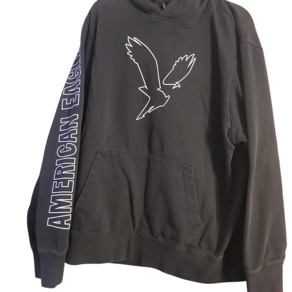 American Eagle Outfitters Other - American Eagle Outfitters Black Graphic Hoodie